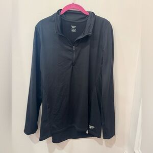 Reebok | Black Quarterzip Pullover